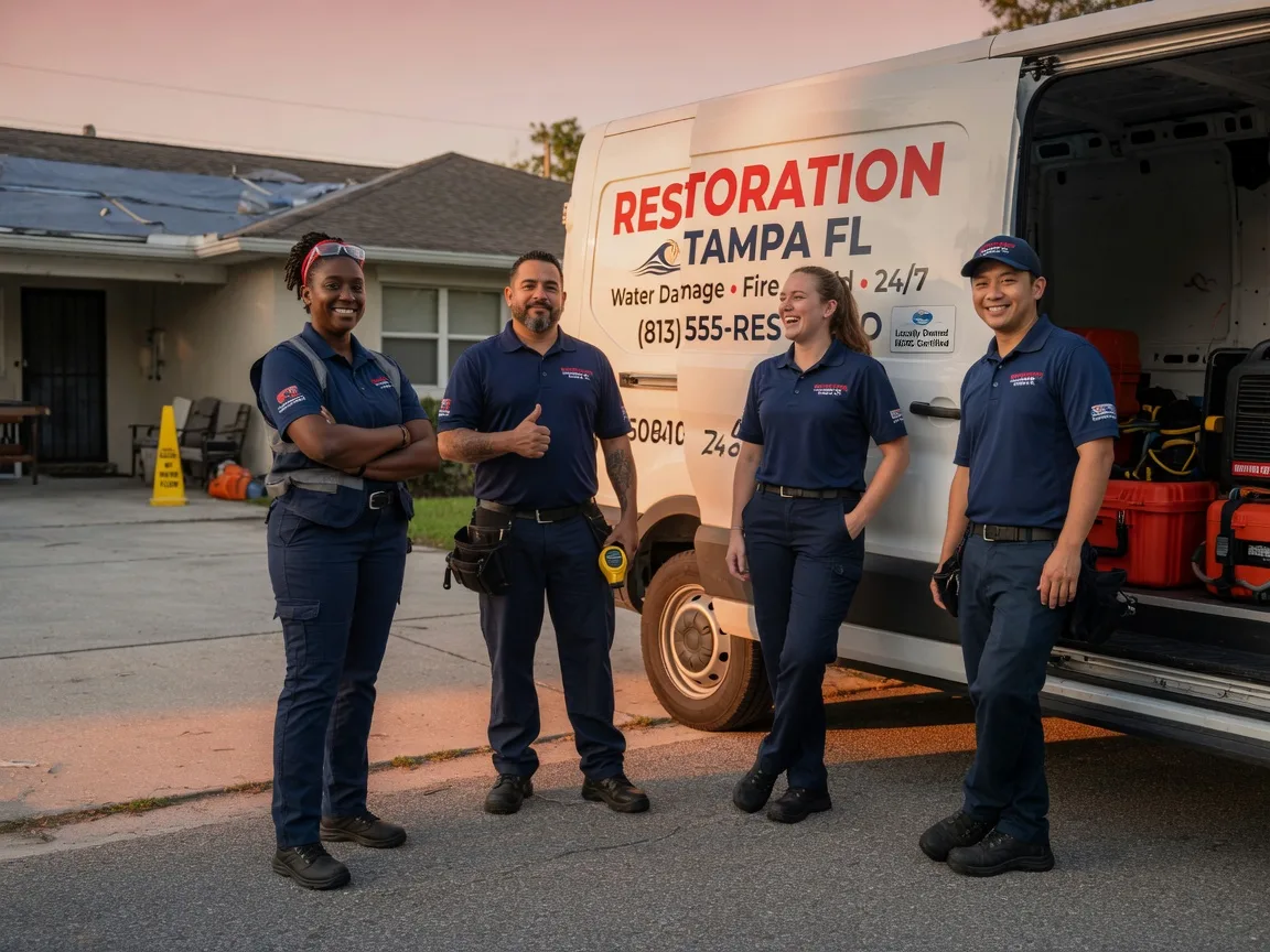 Water Damage Restoration company in Richgrove, CA